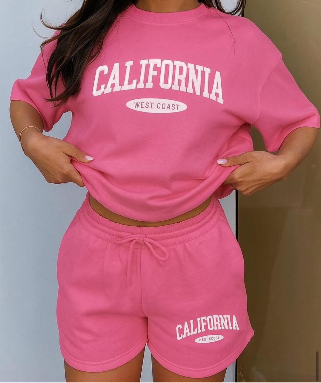 Ensemble t-shirt & shorts California